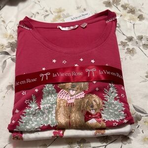 La Vie En Rose  Pajama set